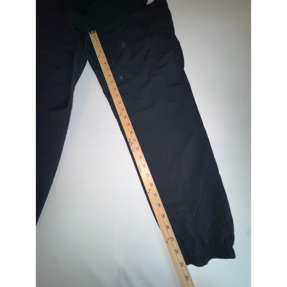 Nike Mens Sportswear Woven Cargo Track Windbreaker Pants Black Nylon Joggers S - Picture 13 of 13